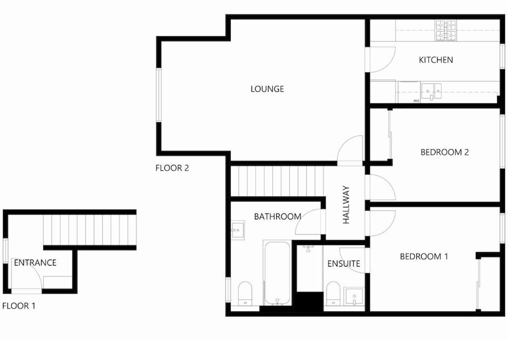 Maeyar-Contemporary Apartment In Coastal Village Анструтер Экстерьер фото
